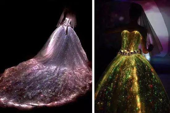 白色婚纱女抖音网红